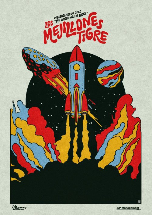 Poster Los Mejillones Tigre